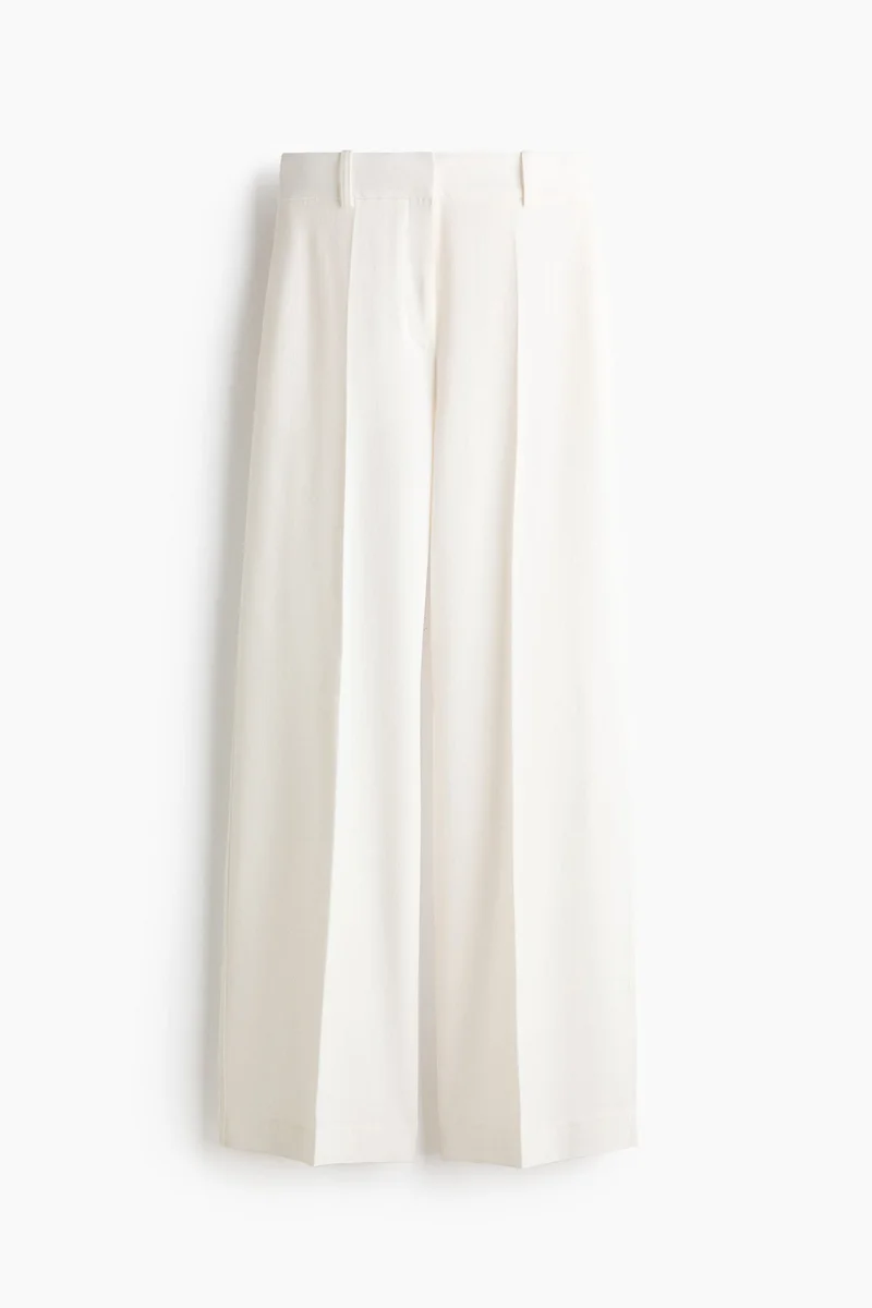H&M Wide tailored trousers